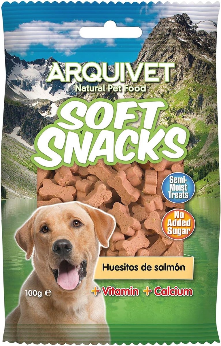 zachte snacks voor honden natuurlijke beloningen met zalm 14 x 100g