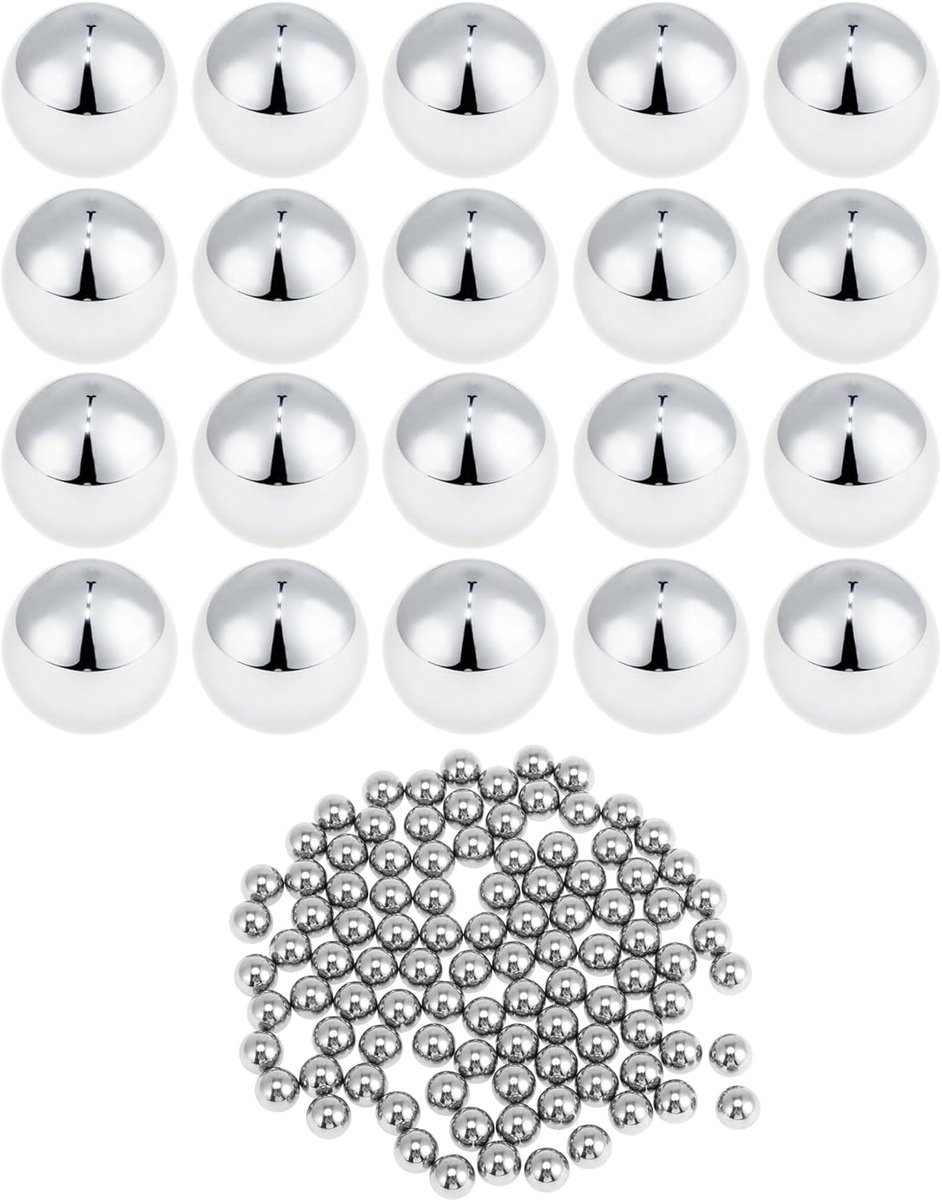 10 3mm precisie ball bearing stalen kogel g100 100 stuks silver tone