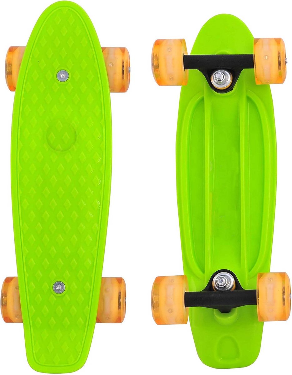 17 inch mini cruiser skateboard compleet compact board met zachte pu wielen