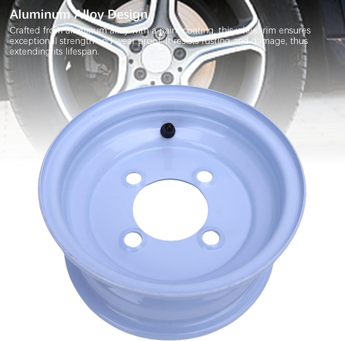 19x7 8 atv wheel rim 4 bolt holes 8 inch aluminum alloy front and rear wheel rim hub voor go kart quads off road dirt pit bike street bikes mower ride