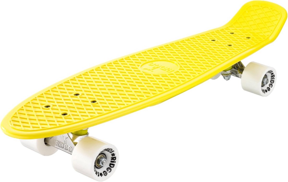 27 inch cruiser skateboard flexibel kunststof deck pastel kleuren