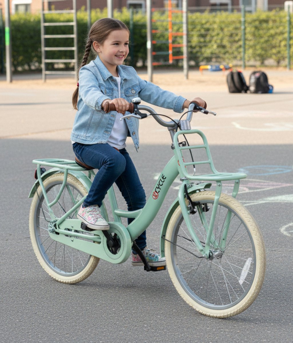 2Cycle Cool - 20 inch (6 tot 8 jaar) - Kinderfiets - Groen Kinderfiets kopen online