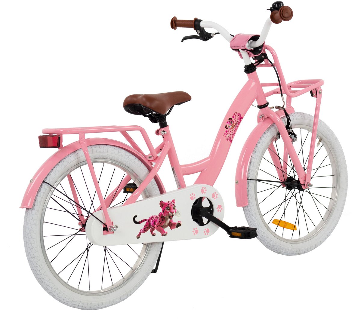 2cycle roze panter 20 inch 6 tot 8 jaar kinderfiets roze