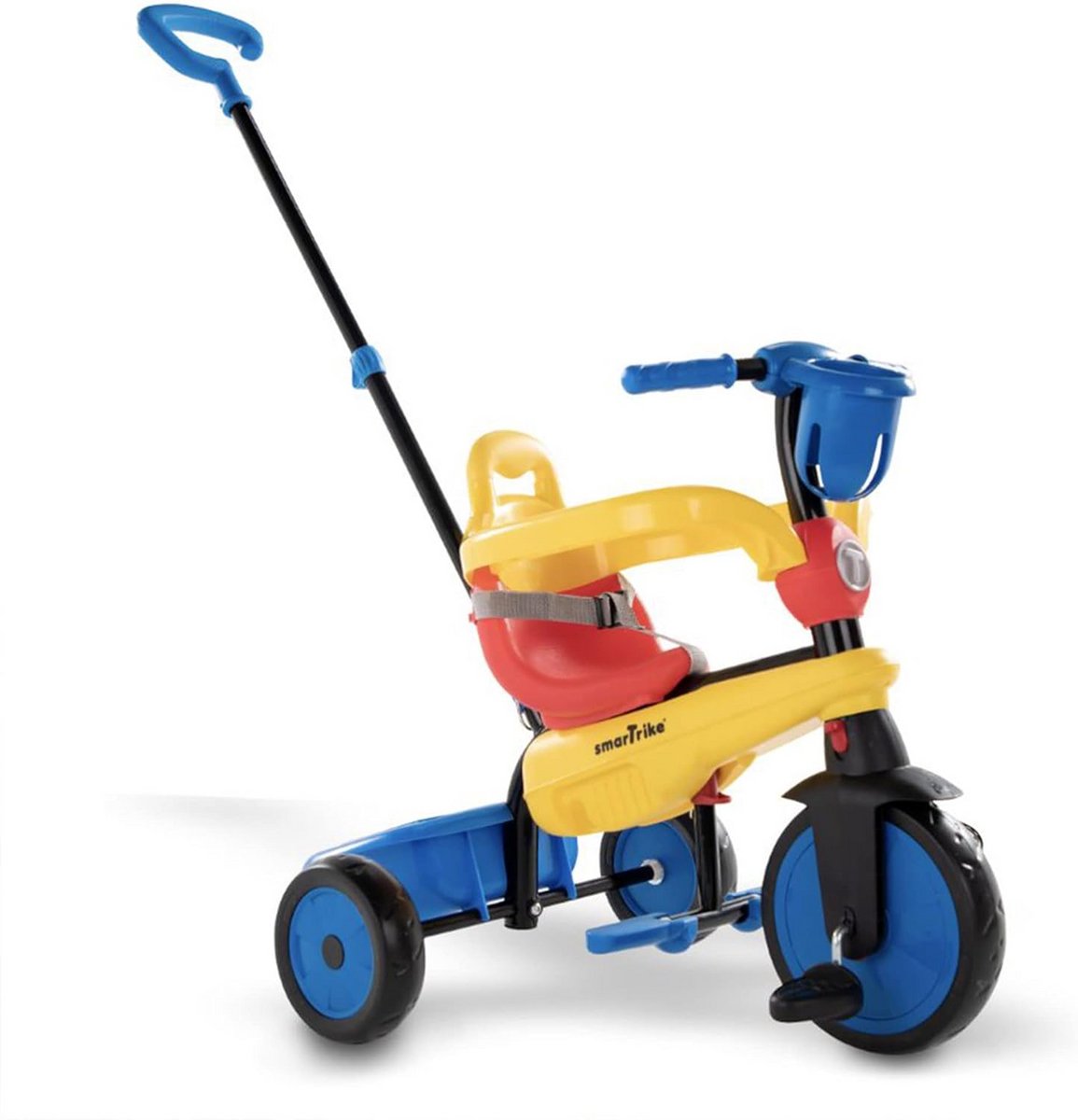 3-in-1 Driewieler voor Peuters met Ouderlijke Besturing en Traptraining Driewieler kopen online
