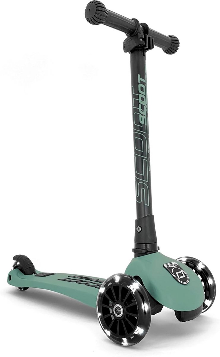 3 wiel loopfiets en step met led wielen