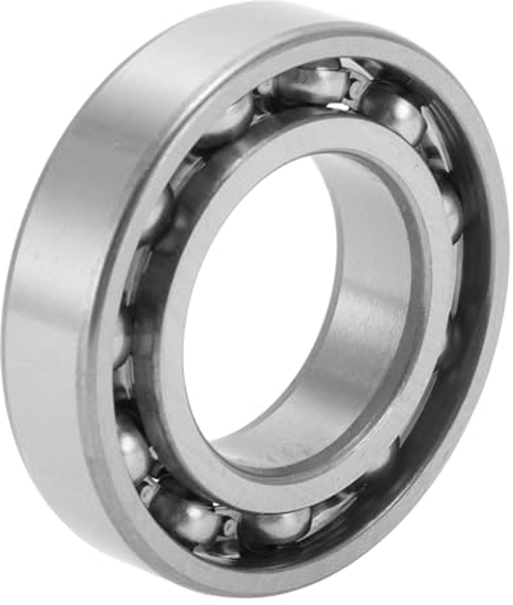 6006 deep groove ball bearings p5 30x55x13mm lubricated bearings open type silver tone scooter skateboard wheel