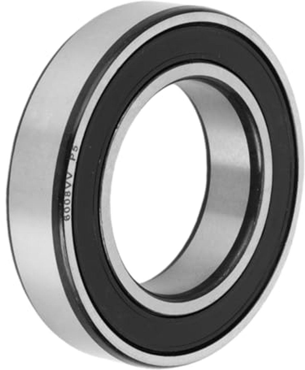 6008vv deep groove ball bearings p5 40x68x15mm lubricated bearings double rubber seal black silver tone scooter skateboard wheel