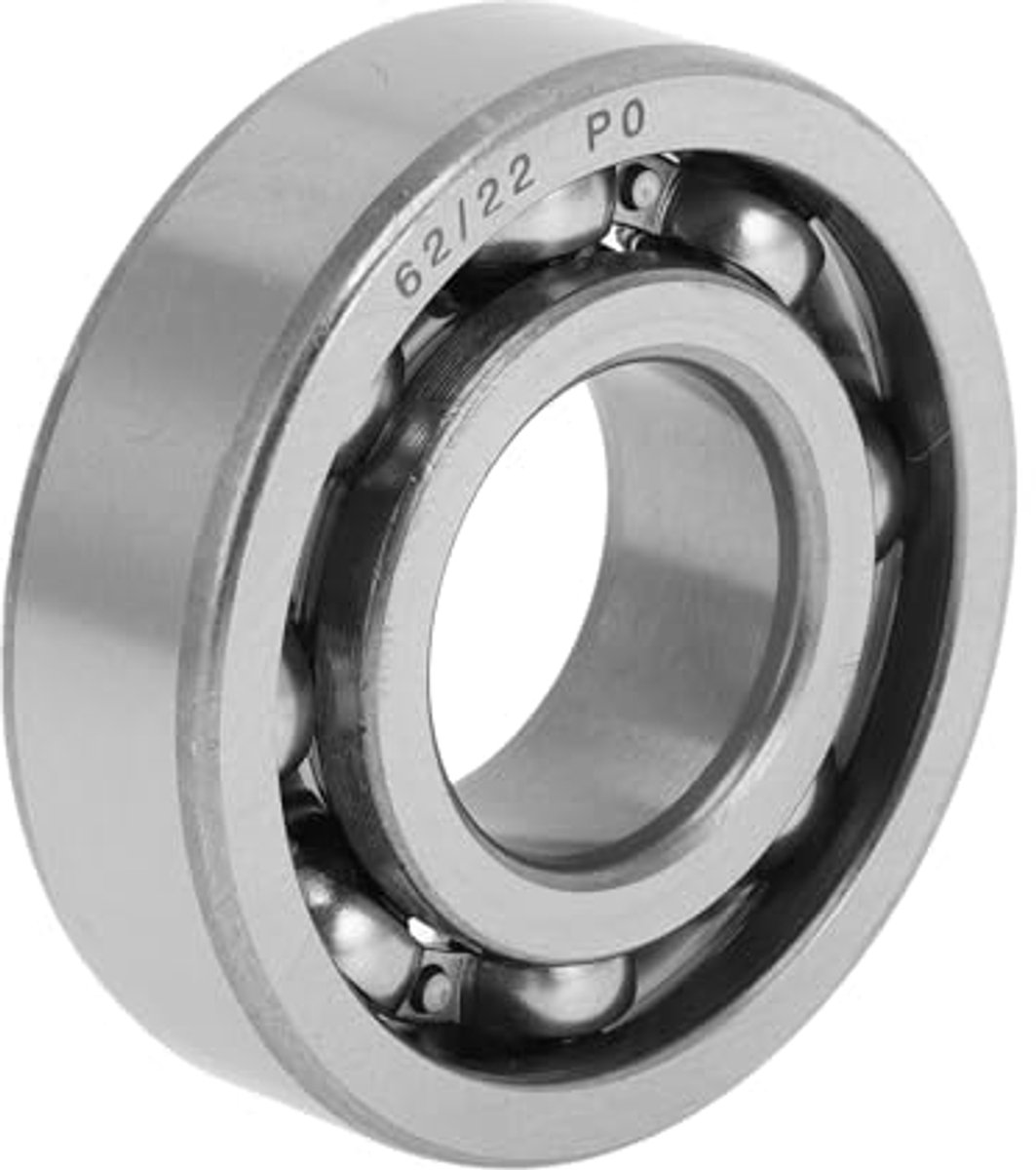 62 22 deep groove ball bearings p0 22x50x14mm lubricated bearings open type silver color scooter skateboard wheel