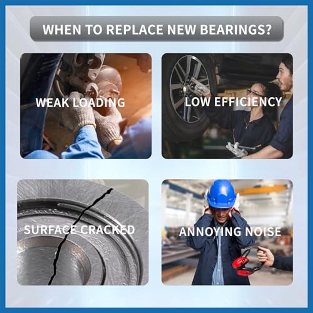 6200zz deep groove ball bearings p5 10x30x9mm lubricated bearings double metal seal silver tone scooter skateboard wheel pack of 10