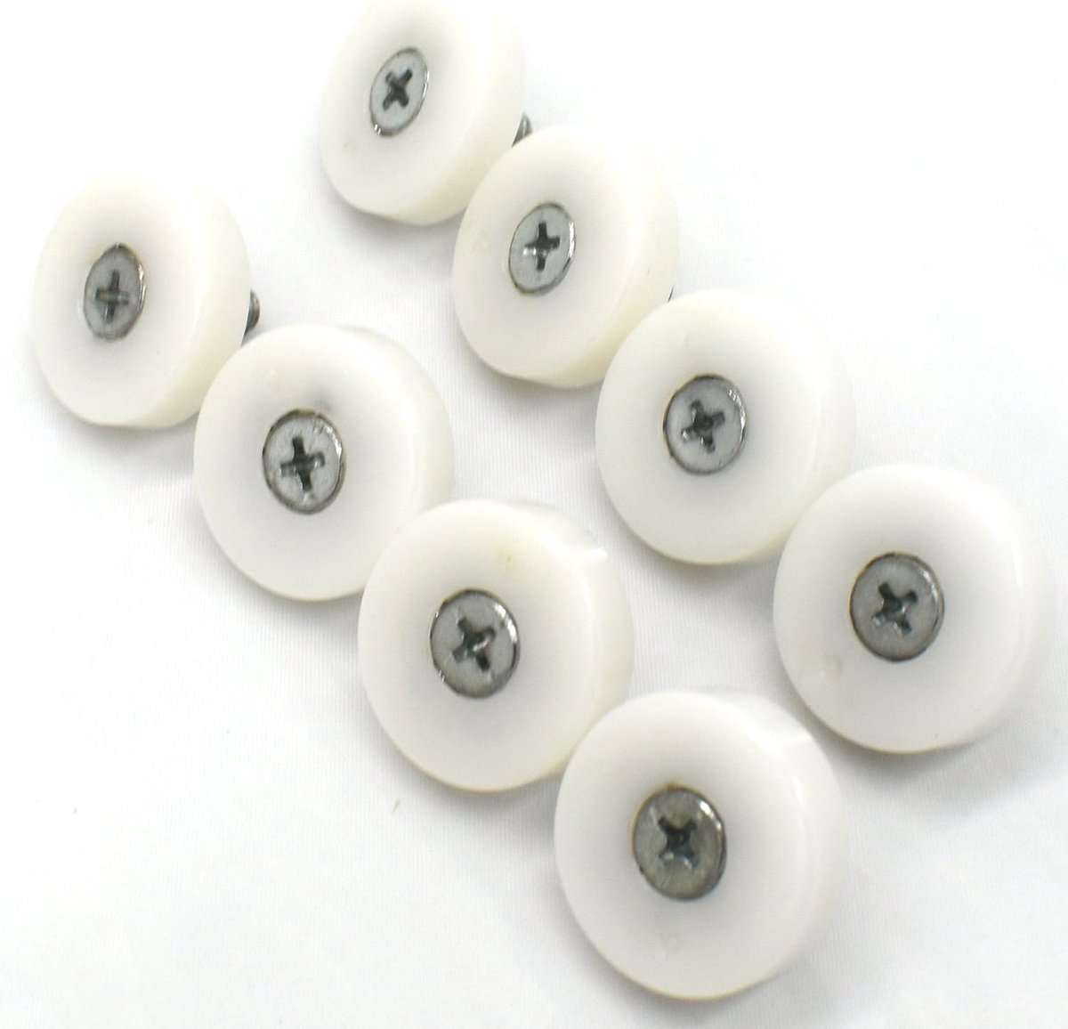 6mm x 25mm x 7mm pulley plastic bearing wheel voor printer tray cash drawer koelkasten kleine rubber wieltje