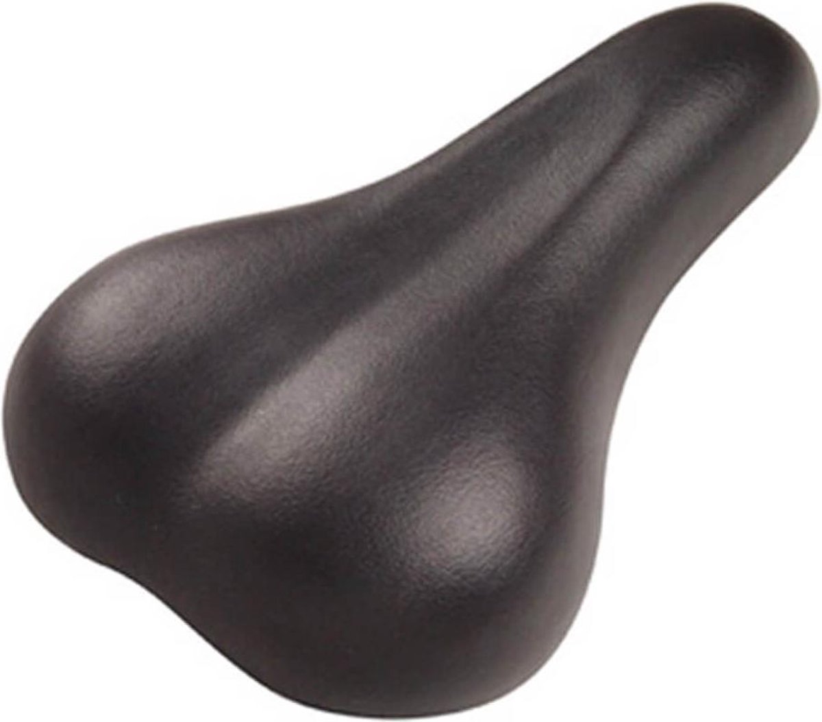 abi junior fietszadel 24 inch comfortabel zwart met zadelklem en strop