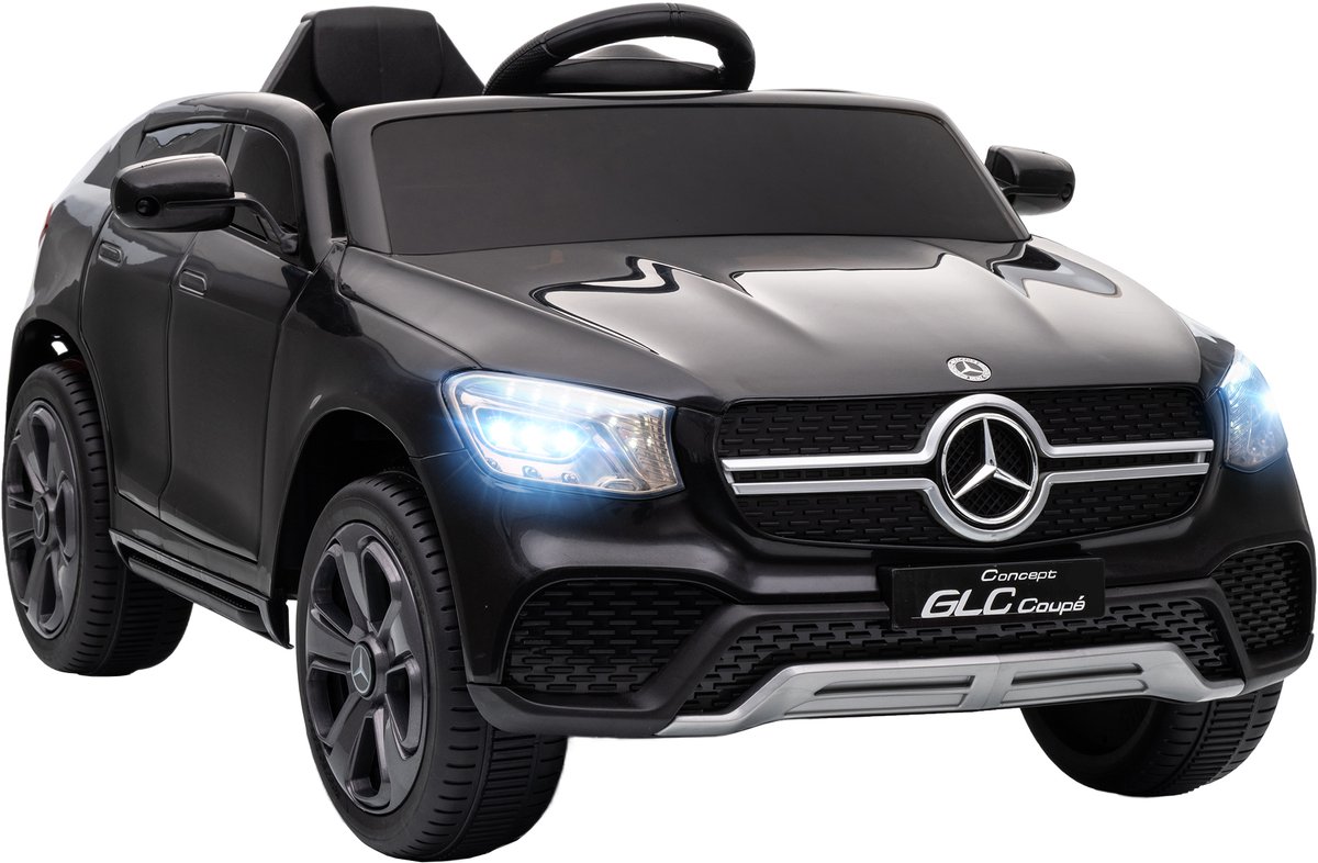 AIYAPLAY - Elektrische kinderauto - PP - 105x68x50cm - Zwart Accuvoertuig kopen online