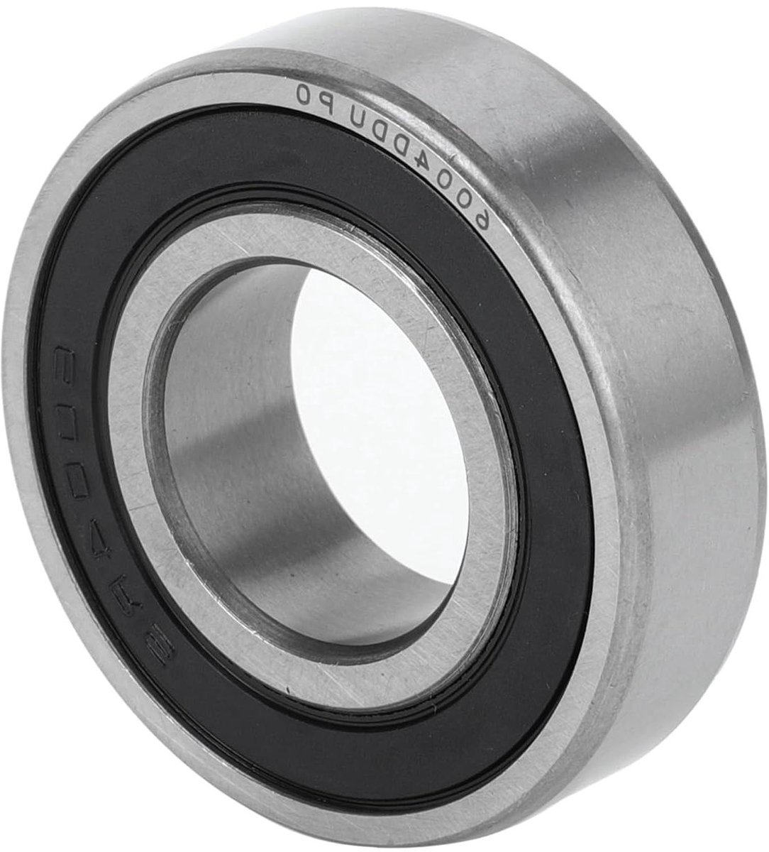 all4you diepe groef kogellagers gesmeerde lagers dubbele rubber afdichting zwart zilveren toon scooter skateboard wiel 6004ddu p0 20x42x12mm geschikt voor allecta