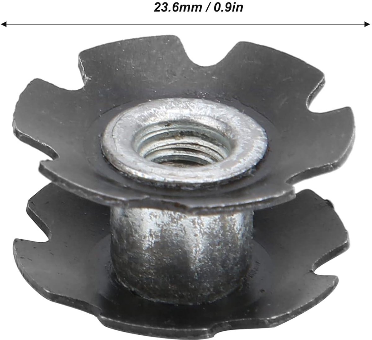 allecta aluminium ster moer voor voorvork van fiets 23 6mm mountainbike en racefiets onderdelen