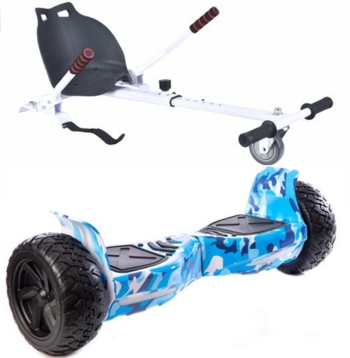 altrado hoverboard hoverkart blue multicolour 8 5 inch off road 15 km h 10km bereik bluetooth speaker oxboard hoverboards