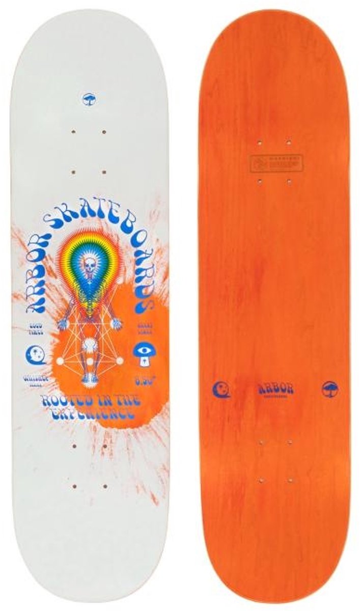 arbor skateboard deck whiskey experience 8 5