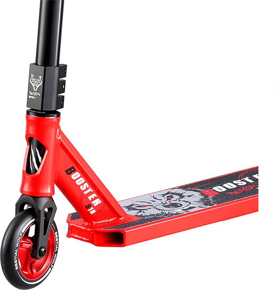 Bestial Wolf Booster B18 Scooter Rood Step kopen online