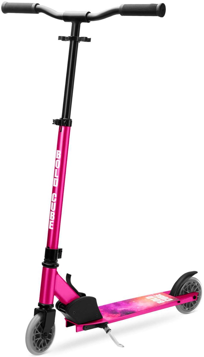 BOLDCUBE Deluxe 2-wielstep - Fuchsia Roze Step kopen online