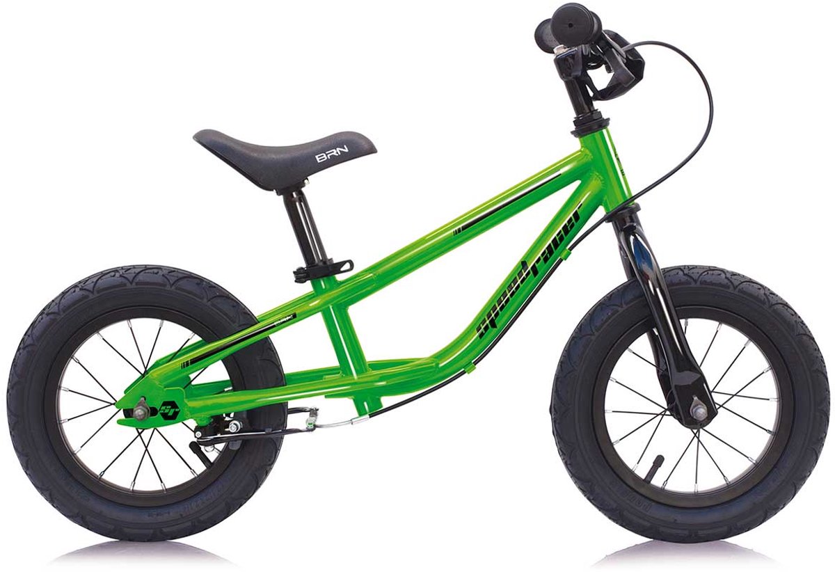 BRN Speedracer stalen loopfiets 12 inch fel groen Loopfiets kopen online