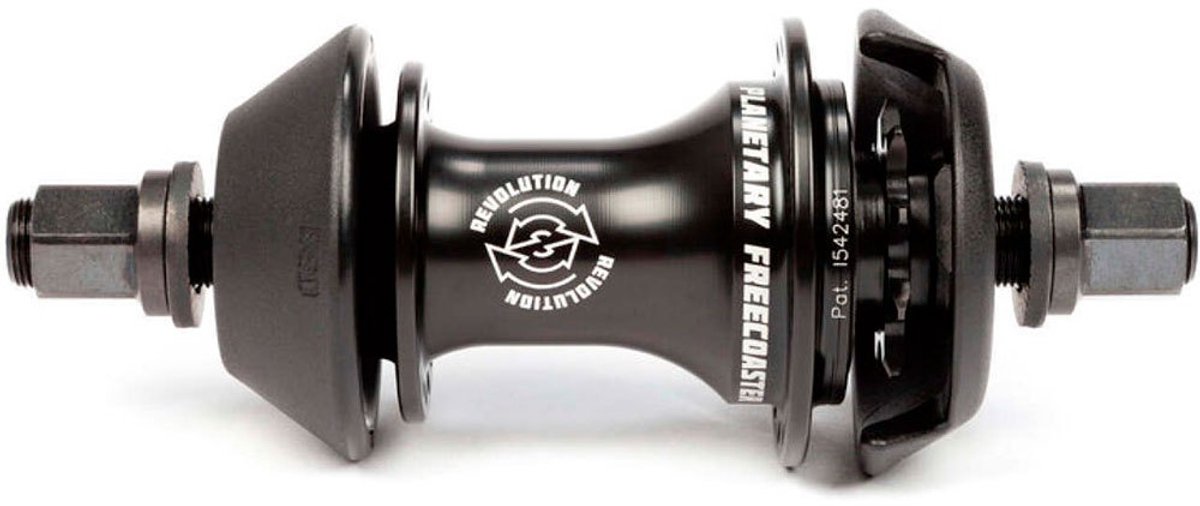 Bsd Revolution Rhd Achternaaf Zwart,Zilver 36H / 14 x 110 mm Naven kopen online