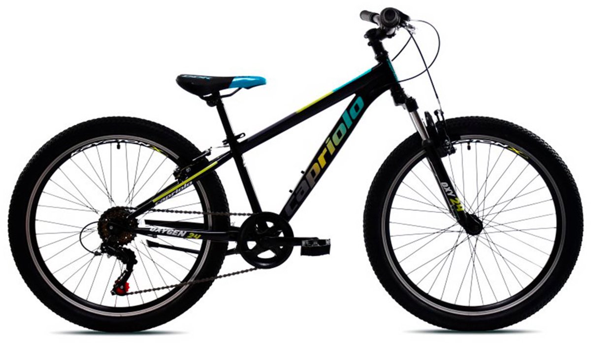Capriolo Oxygen 24´´ Fiets Zwart Jongen Kinderfiets kopen online