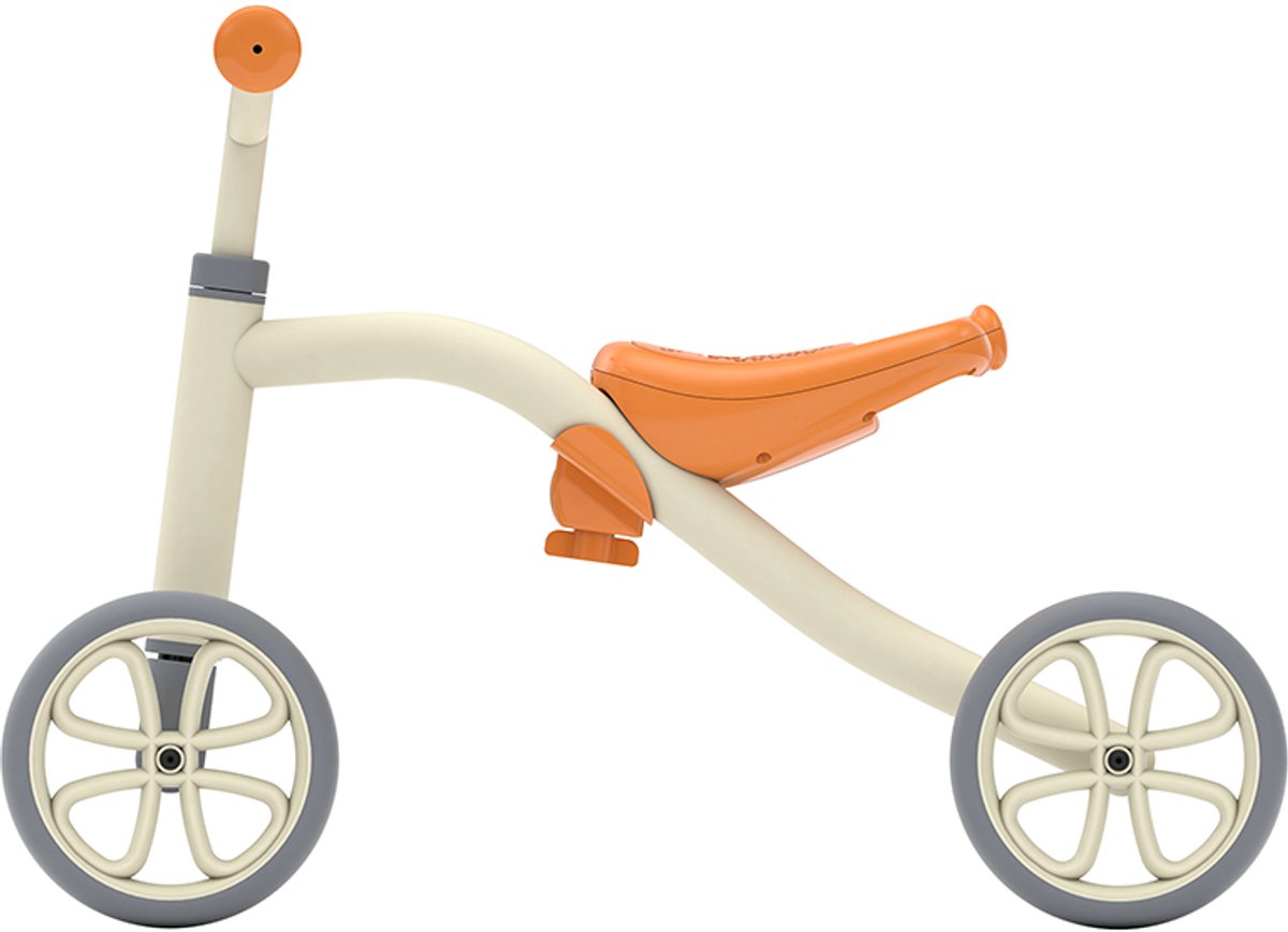 Chillafish Quadie Grey - Looptrainer - 4 Wielen - 1-3 Jaar - 69-111cm Looptrainer kopen online