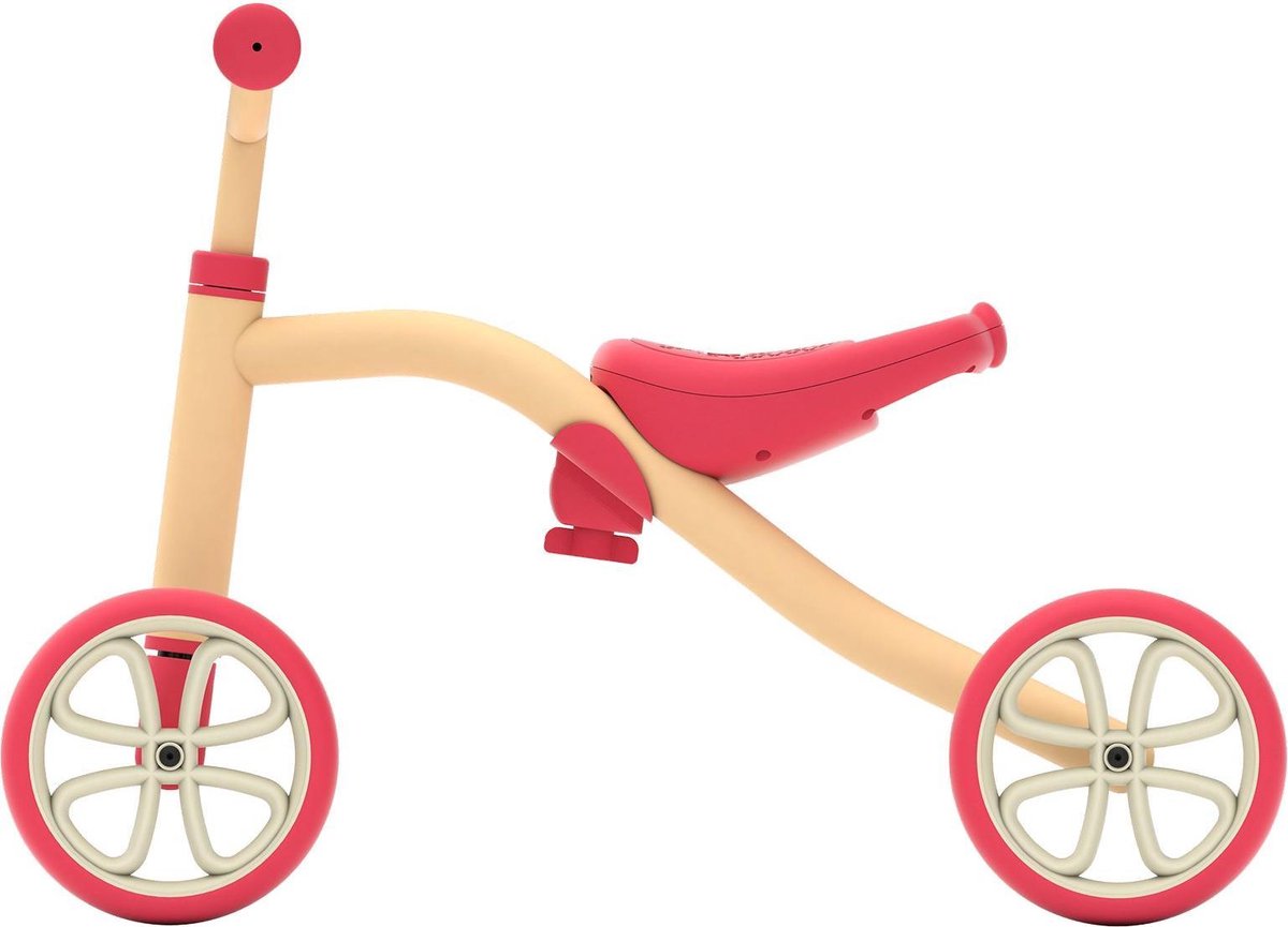 Chillafish Quadie Peach - Looptrainer - 4 Wielen - 1-3 Jaar - 69-111cm Looptrainer kopen online