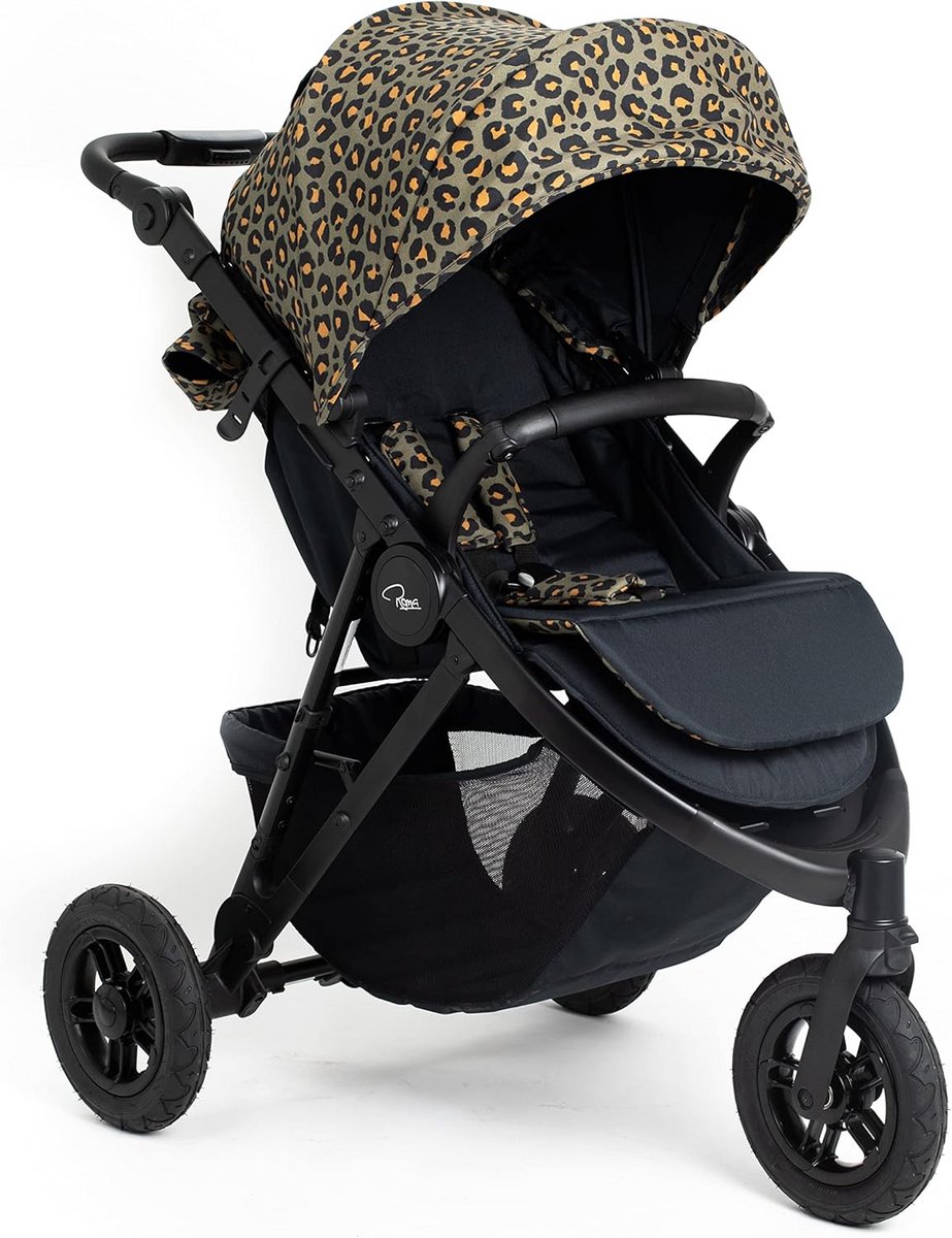 Compacte 3-Wiel Kinderwagen - Lichtgewicht Loopfiets met Regenhoes en Grote Mand Driewieler kopen online