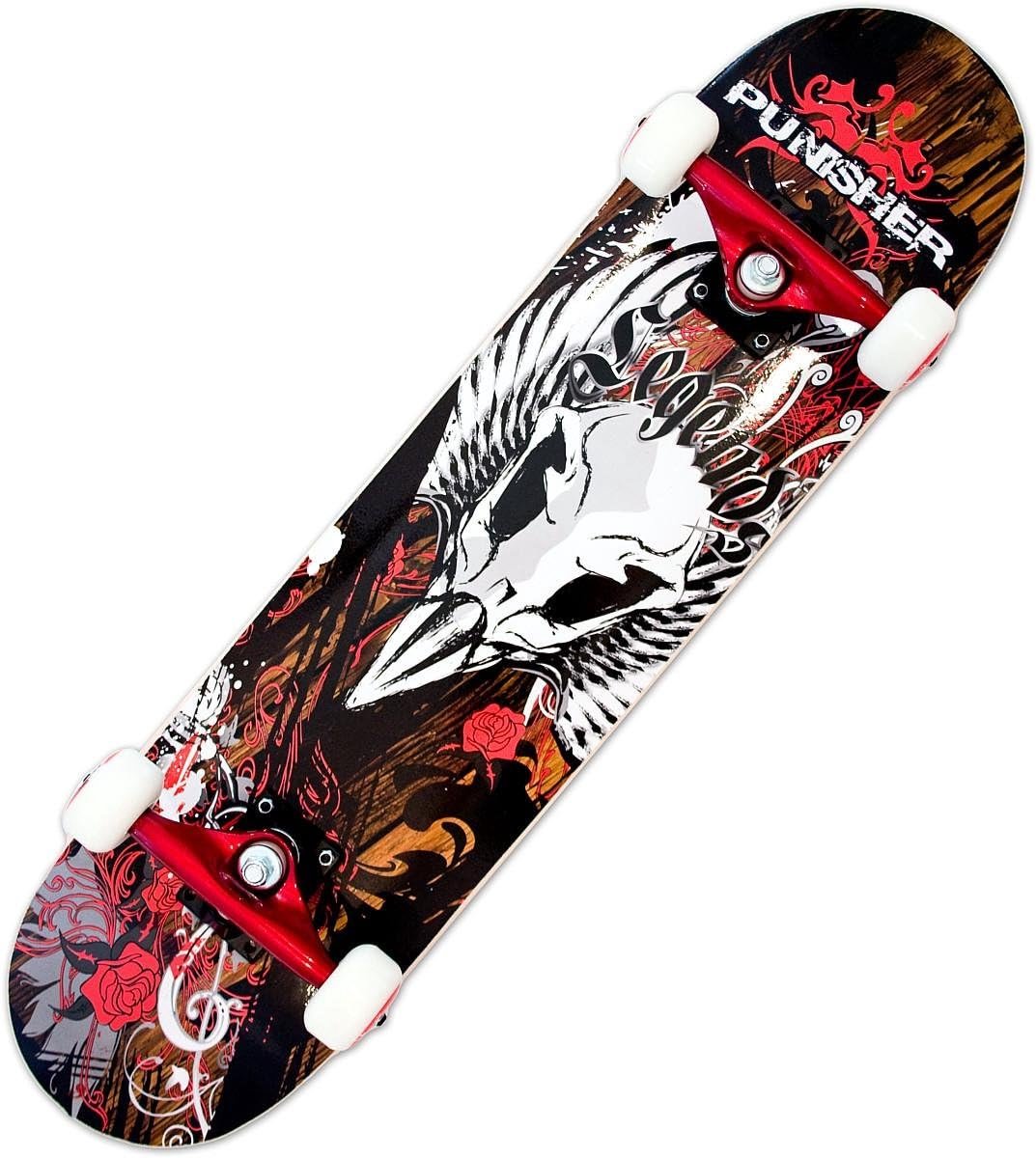 compleet skateboard 31 inch canadese esdoorn dubbele kick concave