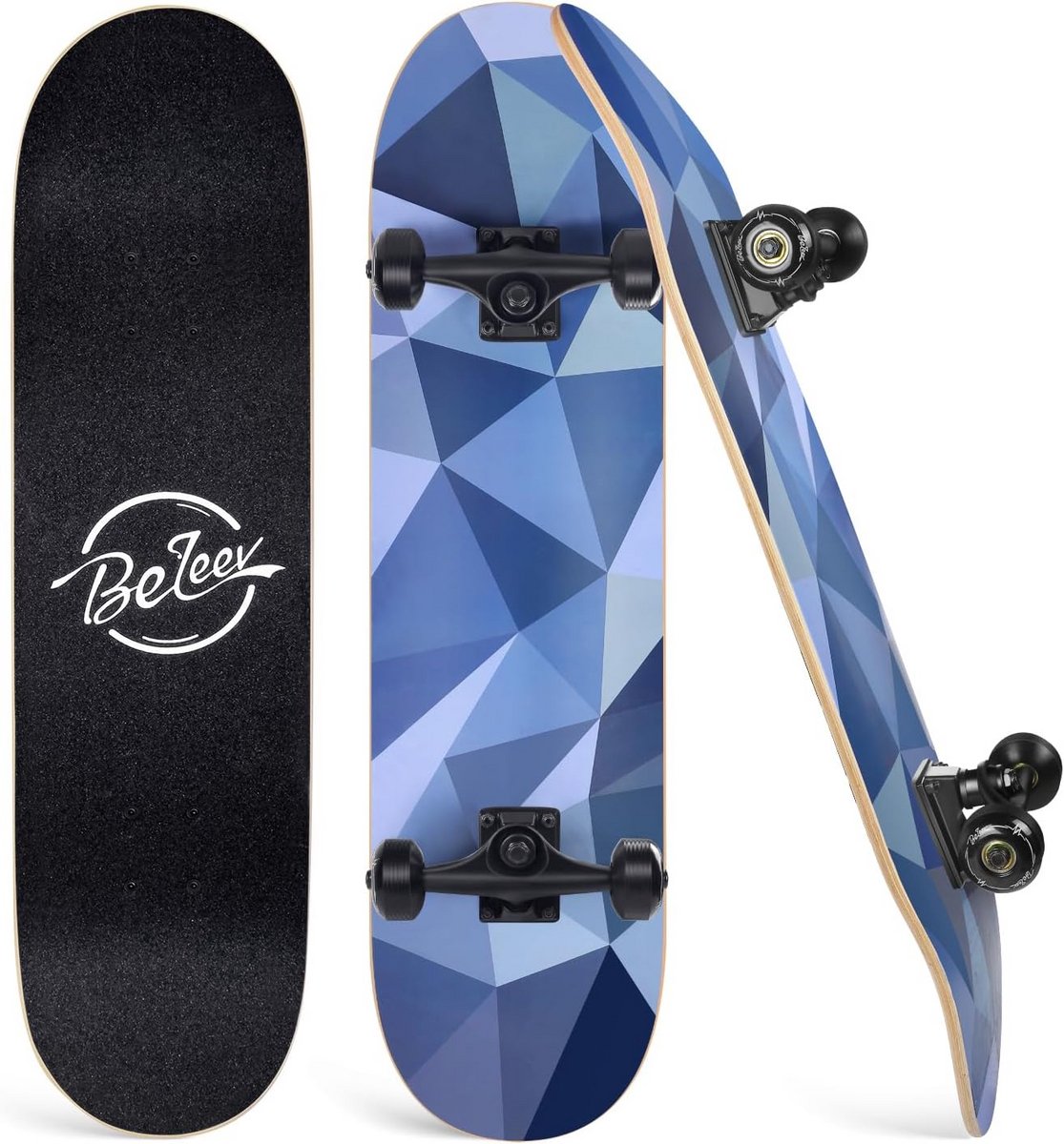 Compleet Skateboard 31 inch Dubbele Kick Concave Cruiser voor Beginners en Gevorderden Skateonderdeel kopen online