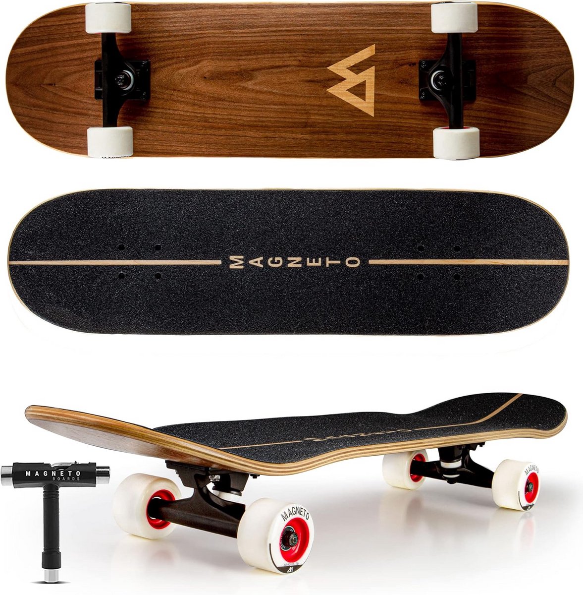 compleet skateboard 78 7 cm 7 laags canadees esdoorn allround trick cruising board