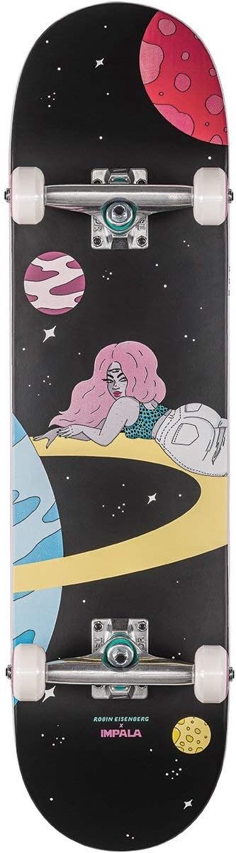 Compleet Skateboard 8.25 Inch - Robin Eisenberg Space Design - Voor Beginners en Gevorderden Skateonderdeel kopen online