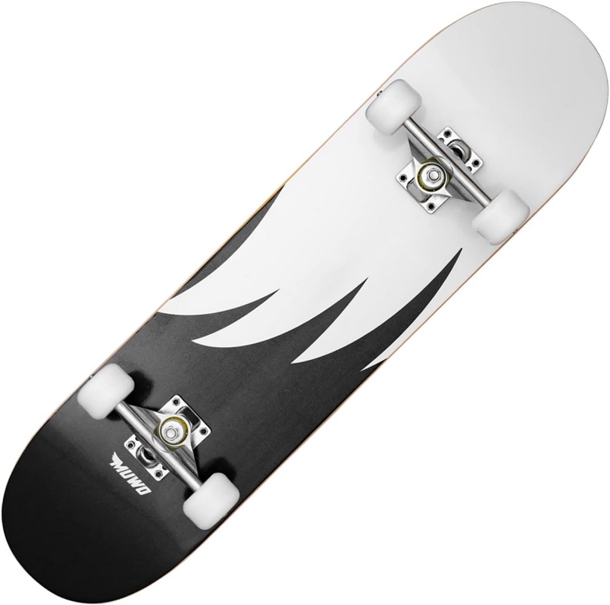 compleet skateboard 80x20 cm hout aluminium voor beginners en gevorderden