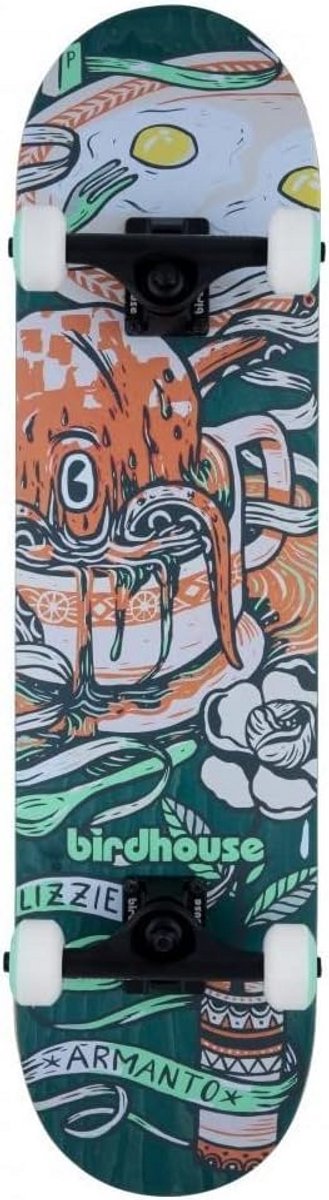 compleet skateboard groen 7 7 inch voor beginners en gevorderden