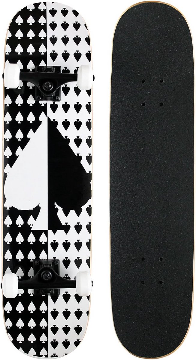 Compleet Skateboard - Pro Stijl Kwaliteit - 7-laags Esdoorn Dek - Aluminium Trucks - Beginners en Gevorderden Skateonderdeel kopen online