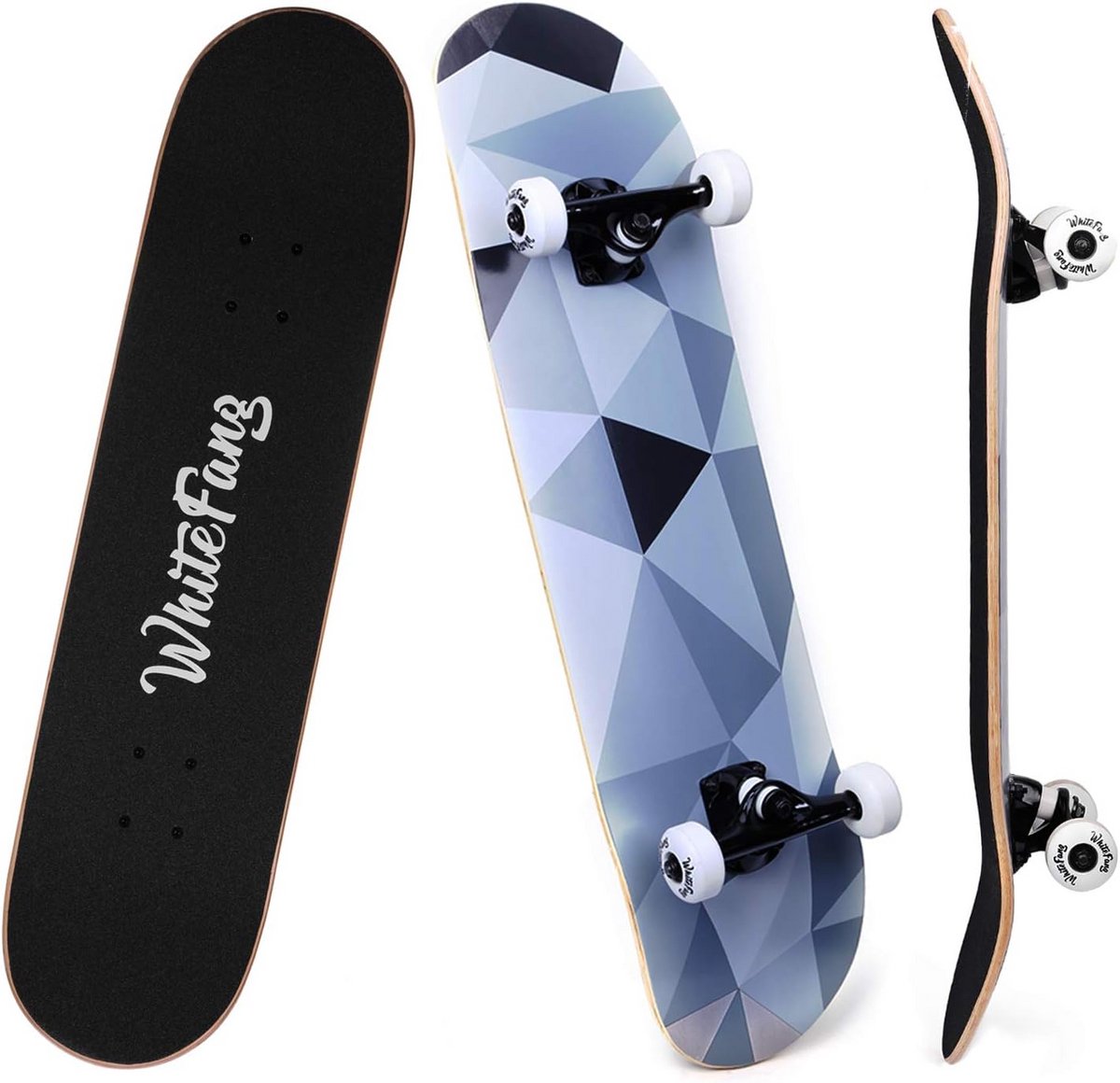 Compleet Skateboard voor Beginners - 31 Inch Houten Trickboard Skateonderdeel kopen online