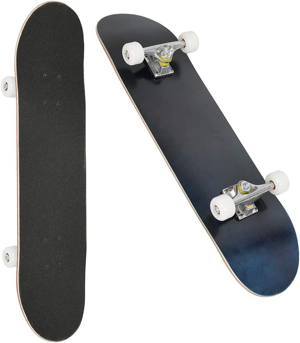 compleet skateboard voor beginners en tieners 7 lagen esdoornhout abec 9 lagers
