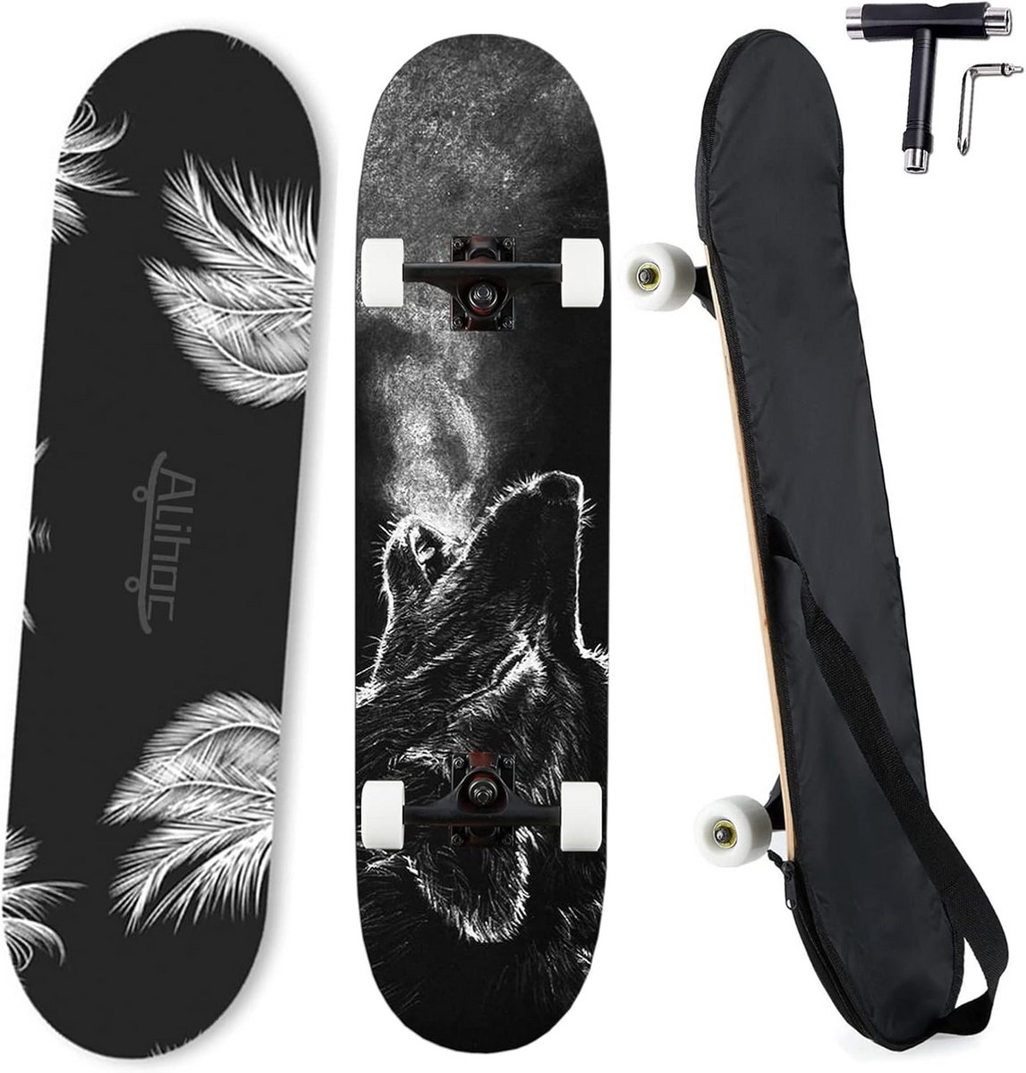 complete 7 laags skateboard van topkwaliteit voor beginners en gevorderden