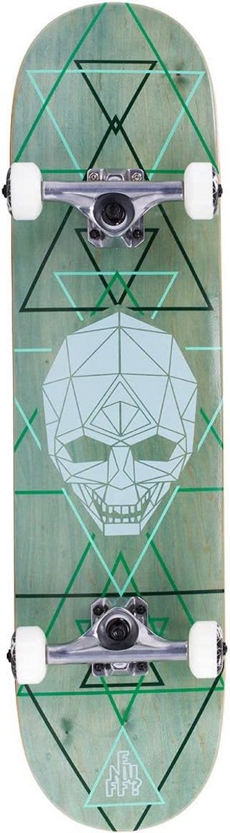 Complete Skateboard voor Volwassenen - Grafisch Skull Design - Unisex Skateonderdeel kopen online