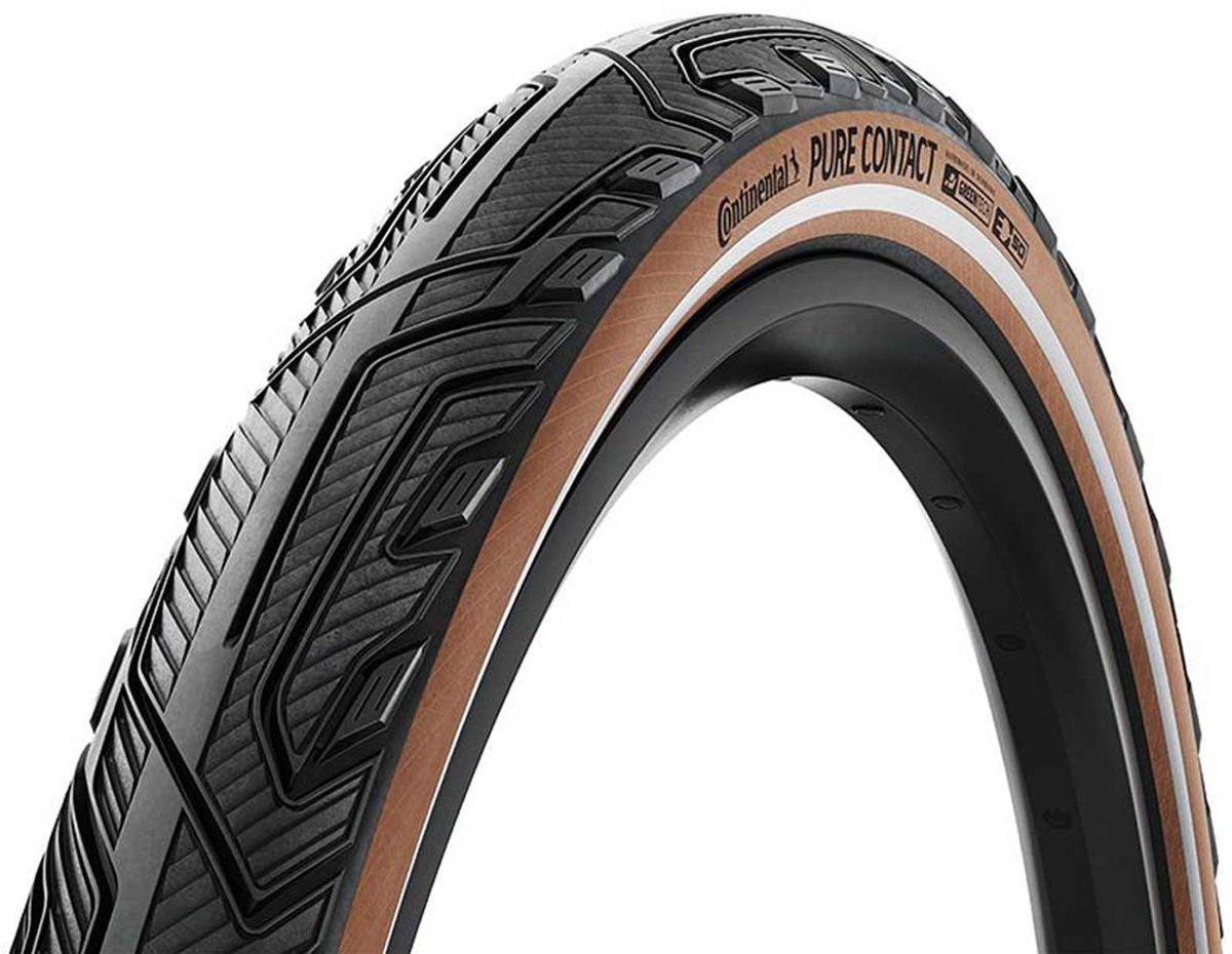continental pure contact 28 x 1 75 urbanband bruin 28 x 1 75