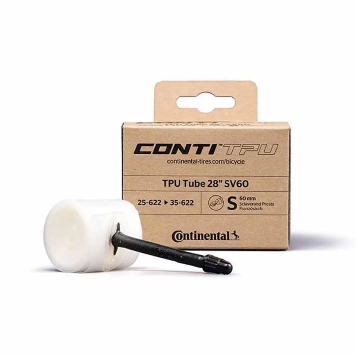 Continental Tpu Presta 28´´- 700 60 Mm Binnenband Transparant 700C / 25-35 Fietsband kopen online