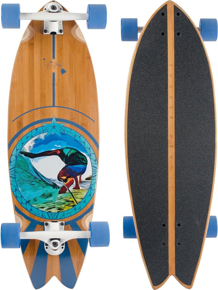 Cruiser Longboard - Klassiek Ontwerp met Witte Assen voor Comfortabel Cruisen Longboard kopen online