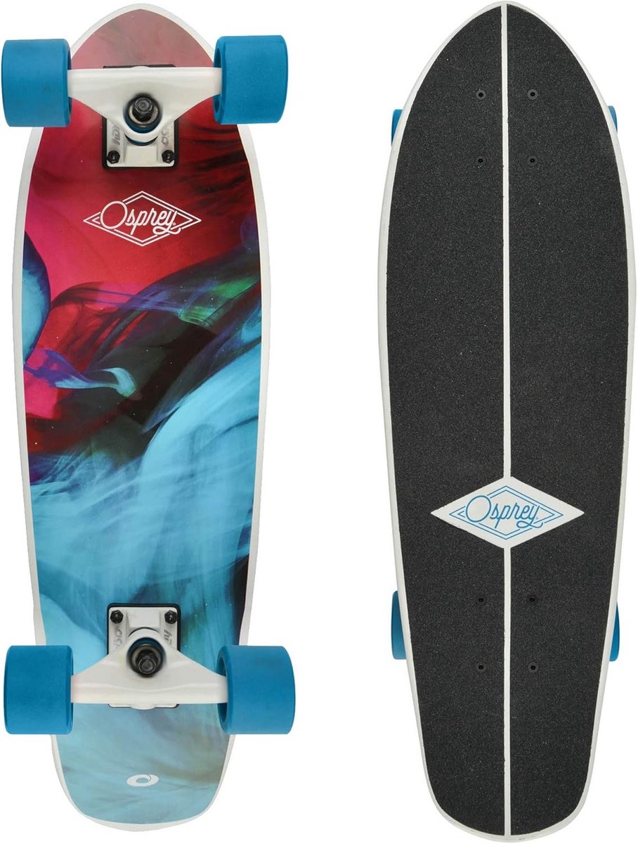 cruiser skateboard compleet met 7 laags esdoorn deck en abec 9 lagers