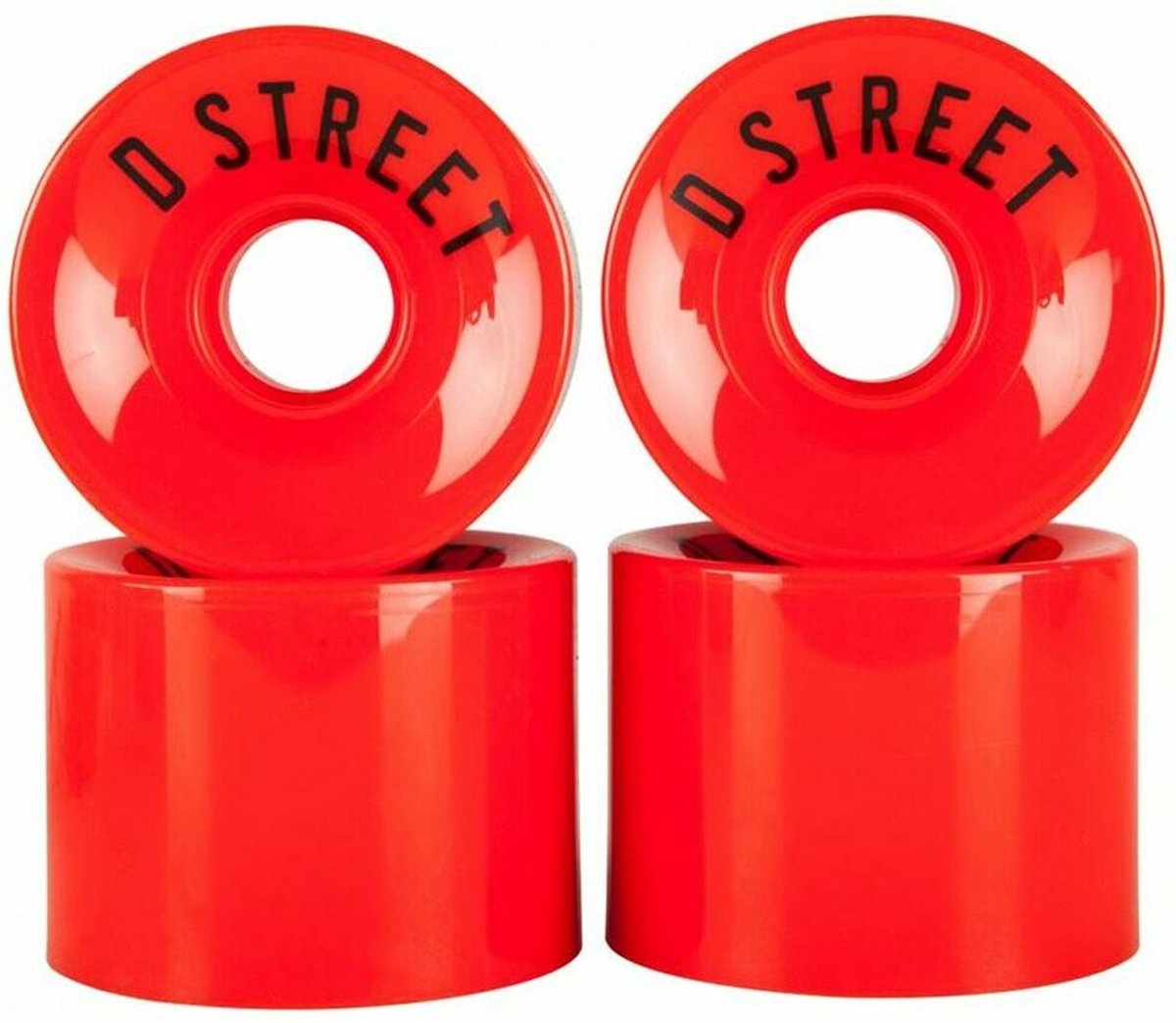 d street cruiser wielen 59mm rood
