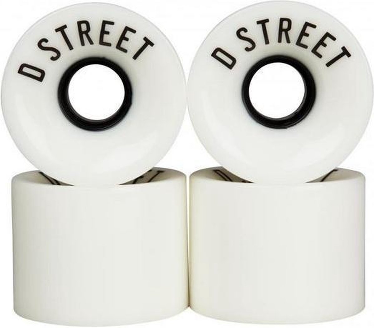 d street cruiser wielen 59mm wit