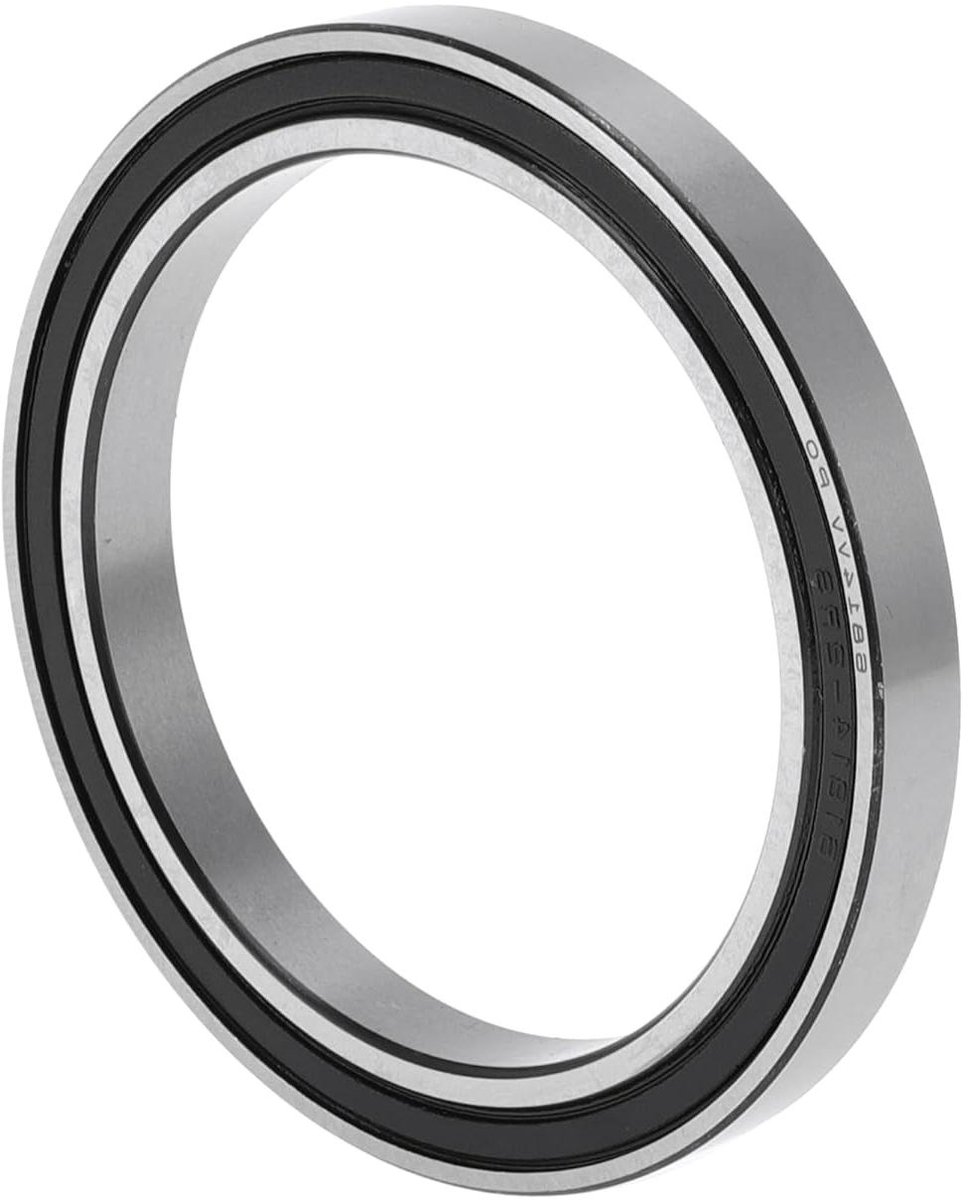 diepe groef kogellagers gesmeerde lagers rubber afdichting zwart zilver scooter skateboard wiel 6814vv p0 70x90x10mm dubbele diepe groef kogellagers zwart zilveren tone gesmeerd lagers