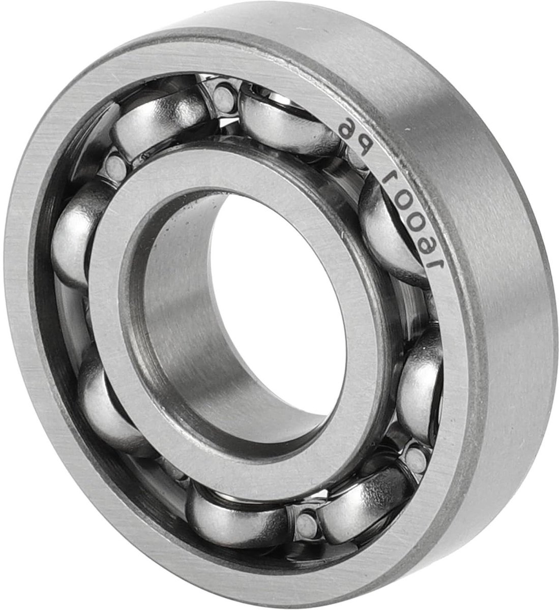 diepe groef kogellagers gesmeerde lagers skateboard wiel open type zilverkleurig scooter p6 12x28x7mm 16001 geschikt voor diepe groeven kogellagerkopjes hoge kwaliteit