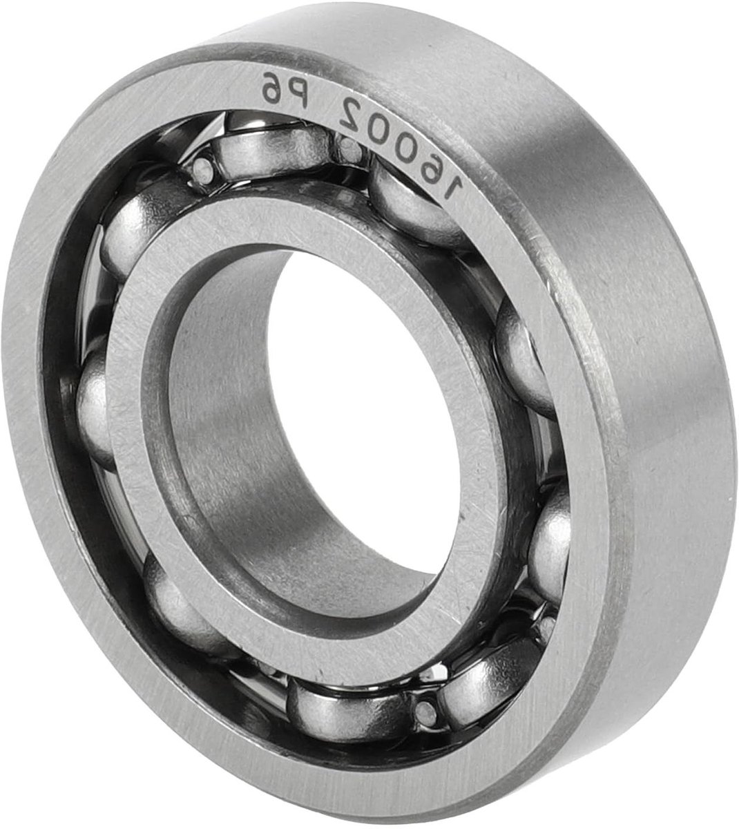 diepe groef kogellagers p6 gesmeerde lagers open type zilverkleurig scooter skateboard wiel 15x32x8mm geschikt voor allecta