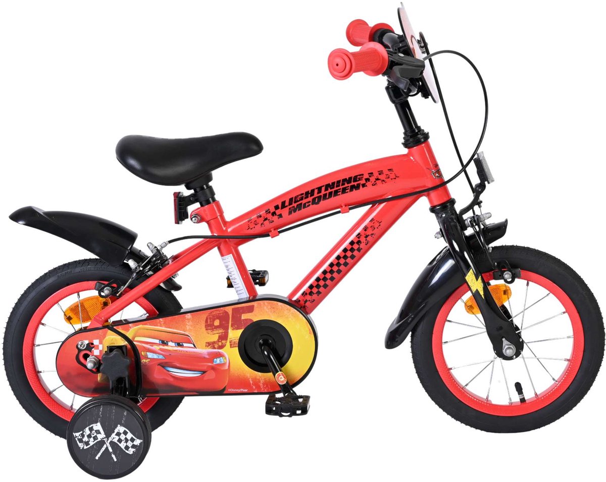 Disney Cars Kinderfiets - Jongens - 12 inch - Twee handremmen Kinderfiets kopen online
