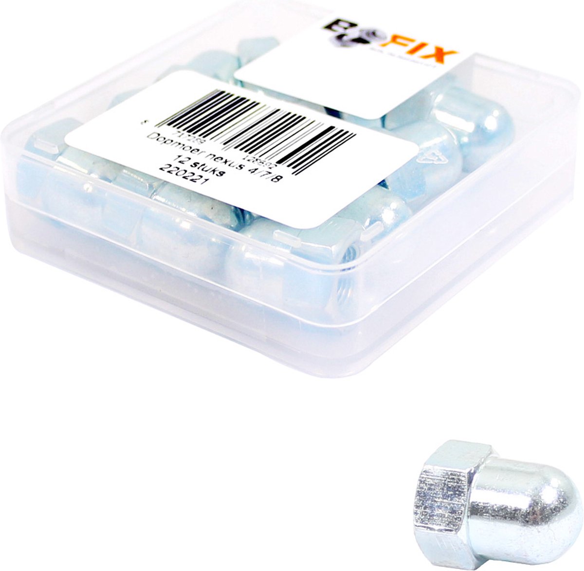 doos a 12 achteras dopmoer 3 8 nexus 3 4 7 8